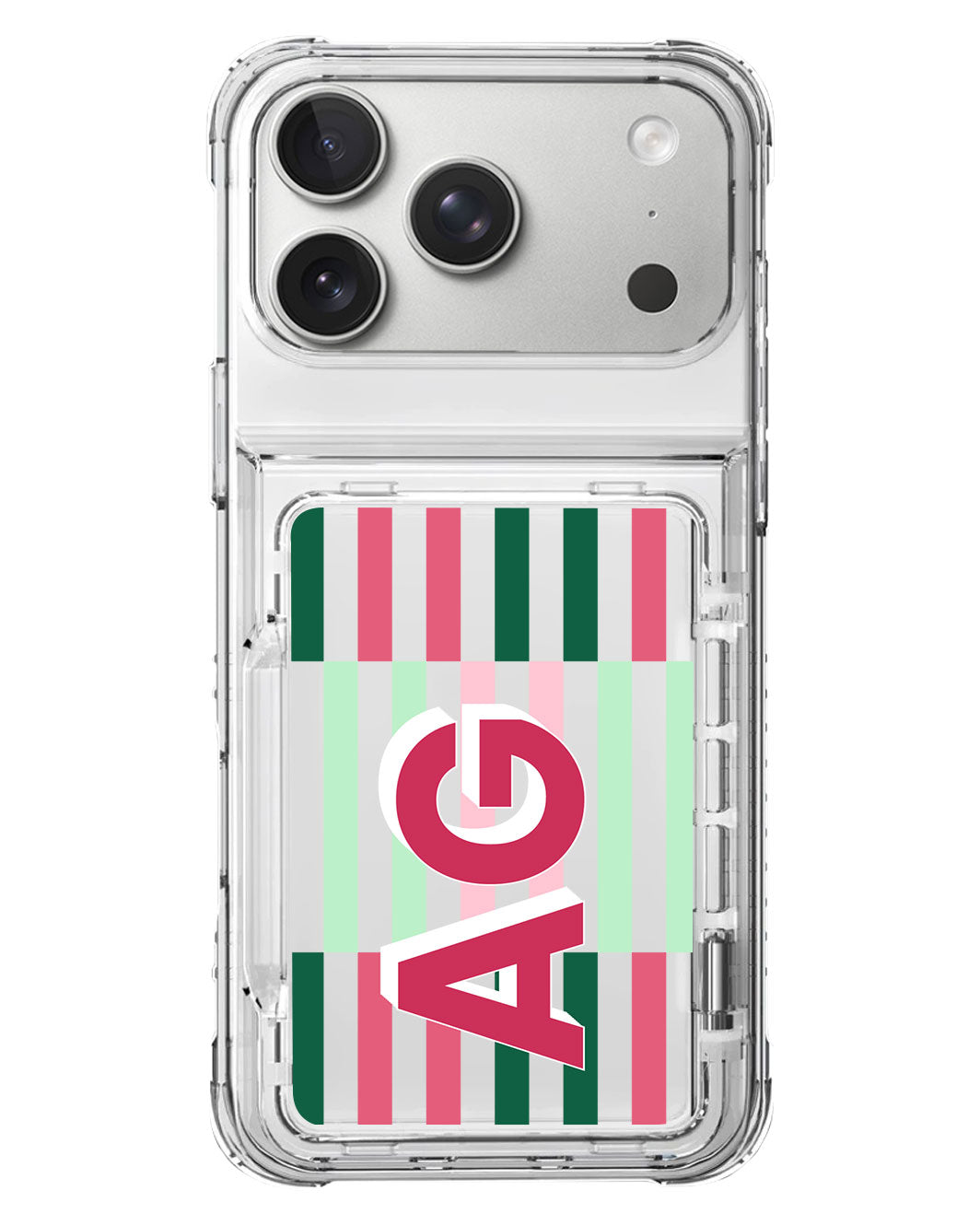 iPhone Crystal Wallet Standing Case - Watermelon Avenue A