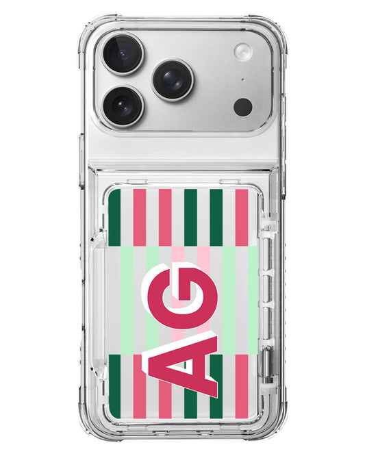iPhone Crystal Wallet Standing Case - Watermelon Avenue A