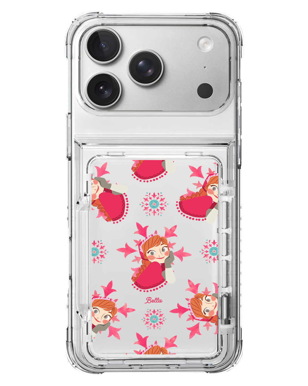 iPhone Crystal Wallet Standing Case - Anna