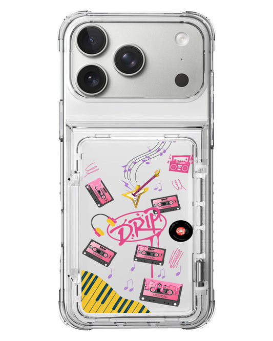 iPhone Crystal Wallet Standing Case - Babymon 4