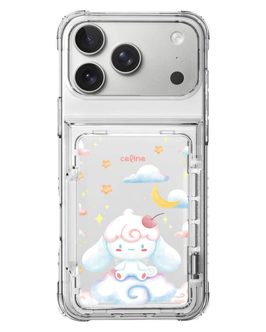 iPhone Crystal Wallet Standing Case - Cinnamoroll