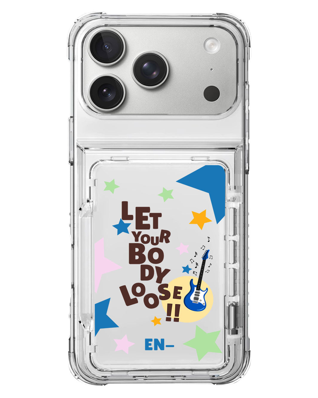 iPhone Crystal Wallet Standing Case - Enhypen 3