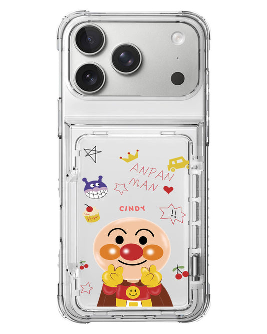 iPhone Crystal Wallet Standing Case - I'm Anpanman