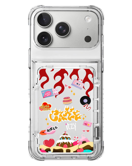 iPhone Crystal Wallet Standing Case - Itzy 3