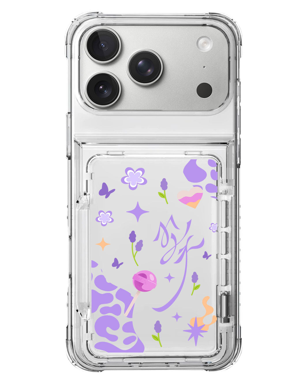iPhone Crystal Wallet Standing Case - BLACKPINK Jisoo 1