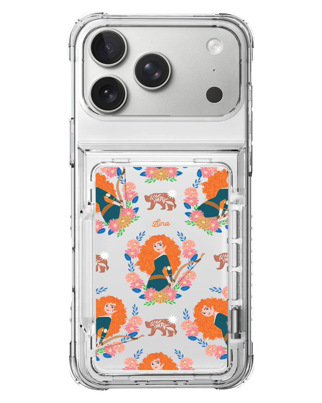 iPhone Crystal Wallet Standing Case - Merida