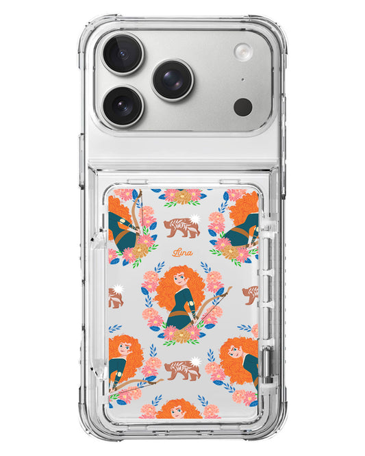 iPhone Crystal Wallet Standing Case - Merida