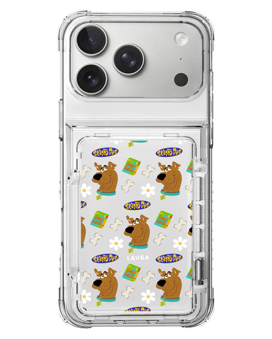 iPhone Crystal Wallet Standing Case - Scooby Doo