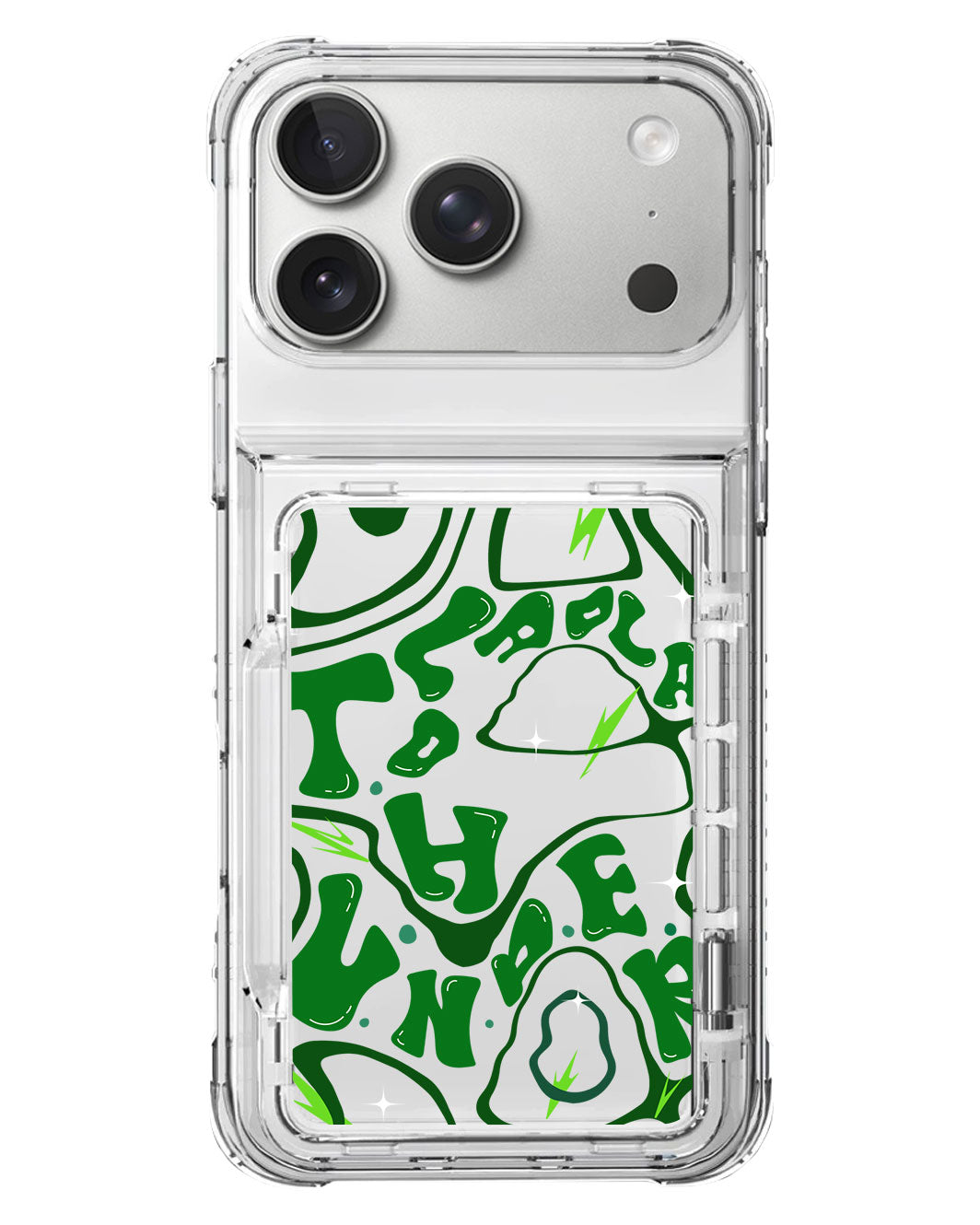 iPhone Crystal Wallet Standing Case - Seventeen 3