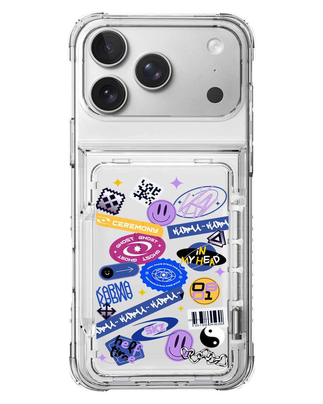 iPhone Crystal Wallet Standing Case - Straykids 2