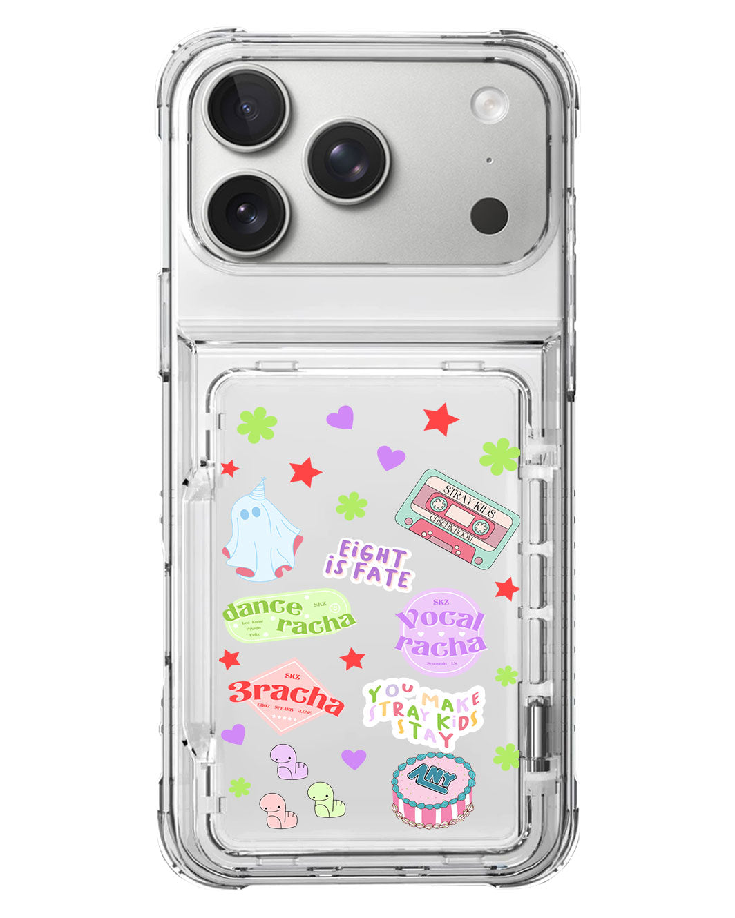 iPhone Crystal Wallet Standing Case - Straykids 3