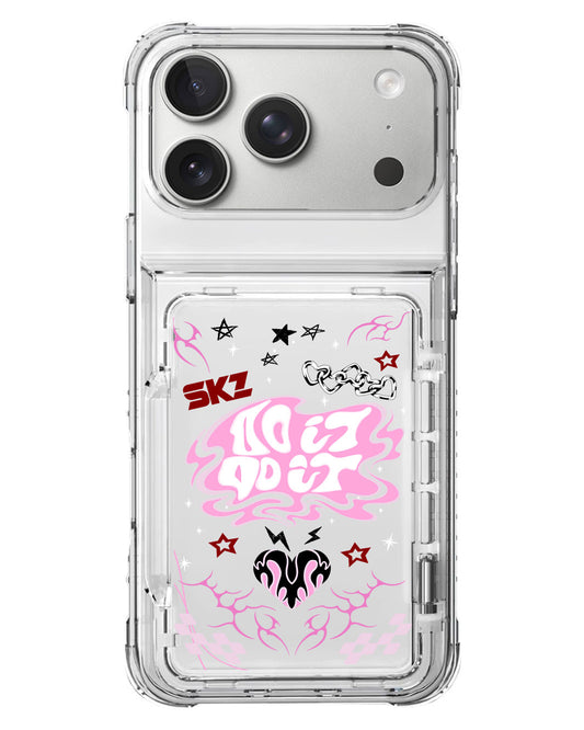iPhone Crystal Wallet Standing Case - Straykids 4