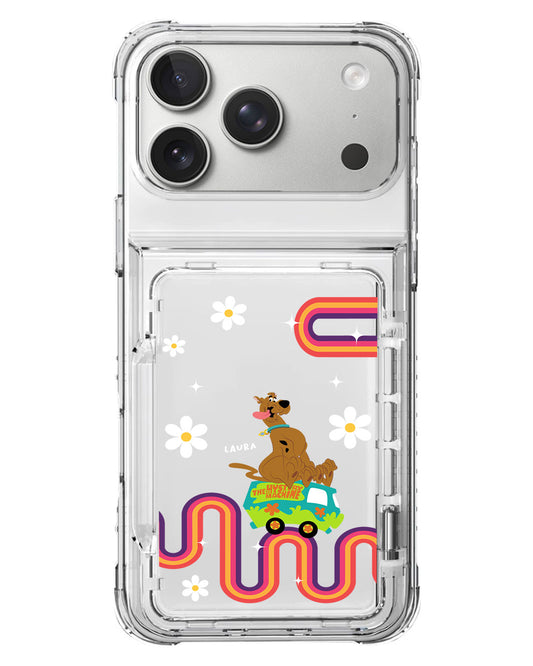 iPhone Crystal Wallet Standing Case - The Mystery Machine