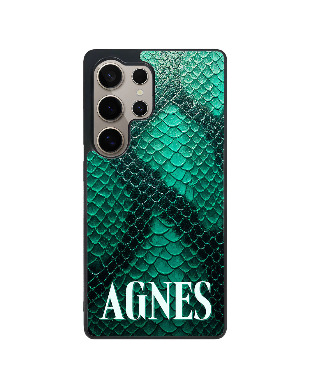 Android Premium Glam Case - Emerald Serpentine