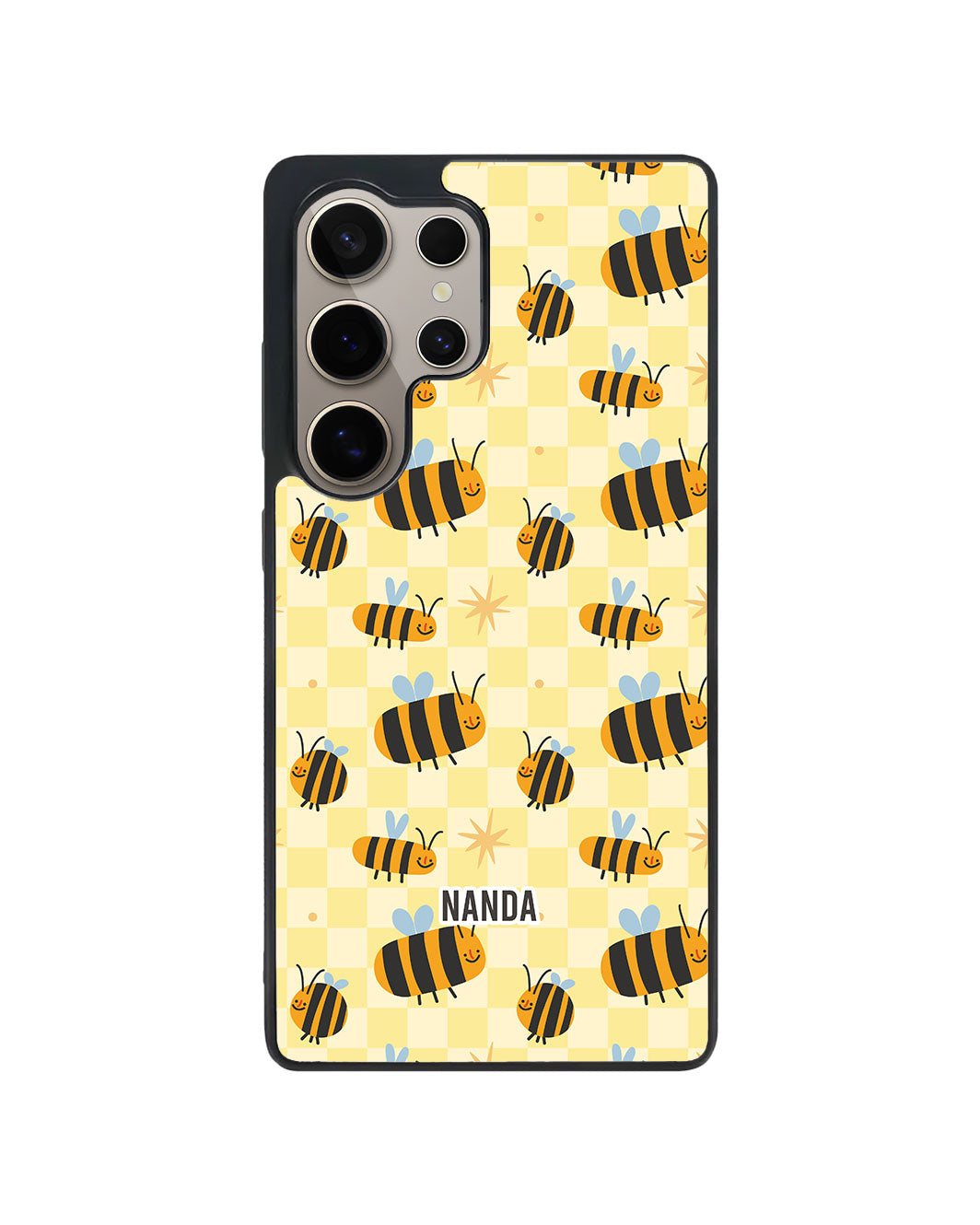 Android Premium Glam Case - Bee Happy