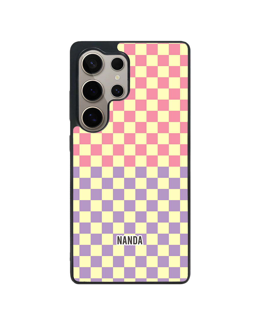 Android Premium Glam Case - Candy Checkmate