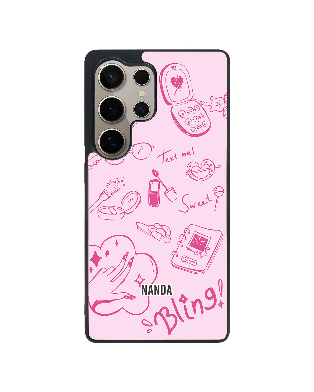 Android Premium Glam Case - Girly Notes