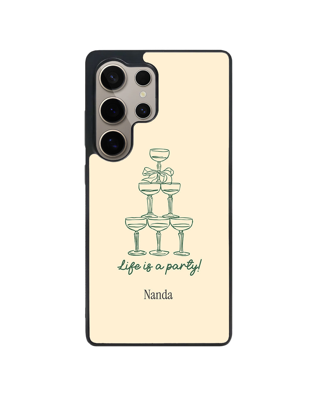 Android Premium Glam Case - Life Is A Party