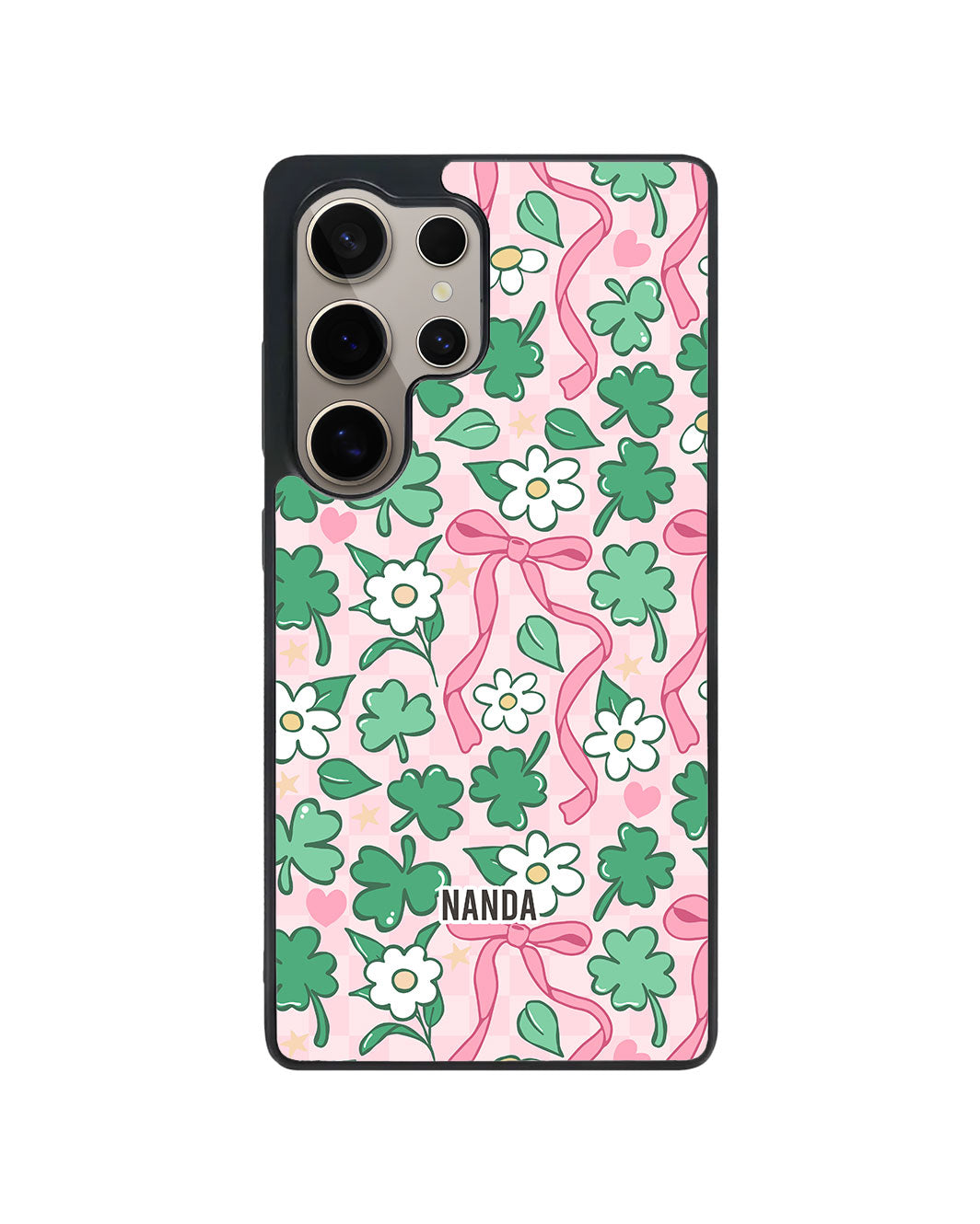 Android Premium Glam Case - Lucky Clover