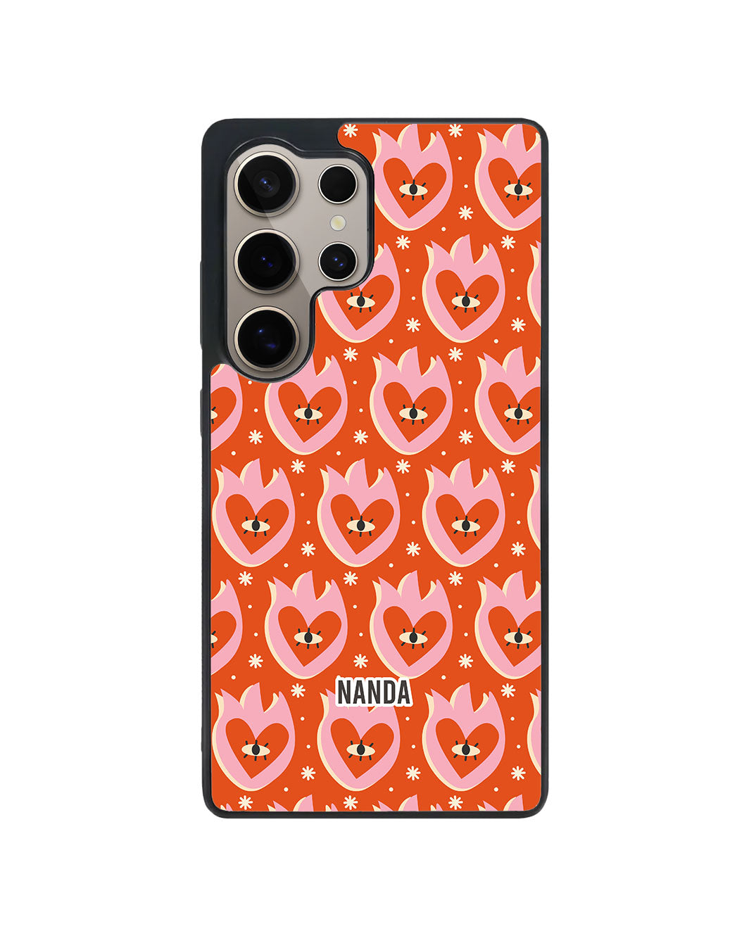 Android Premium Glam Case - Red Sparks