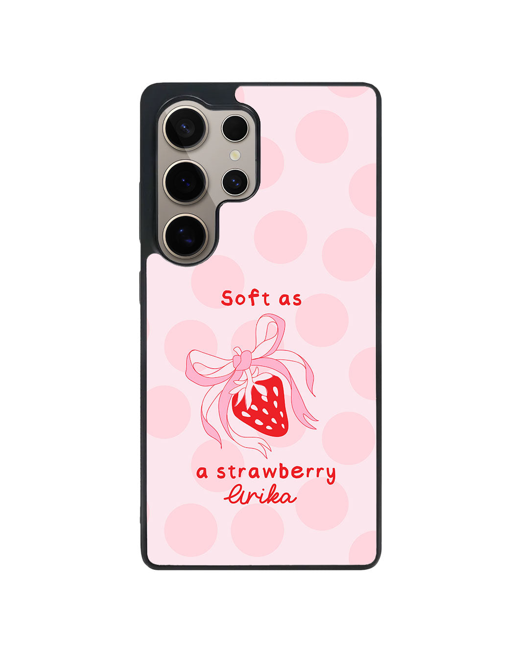Android Premium Glam Case - Strawberry Softie