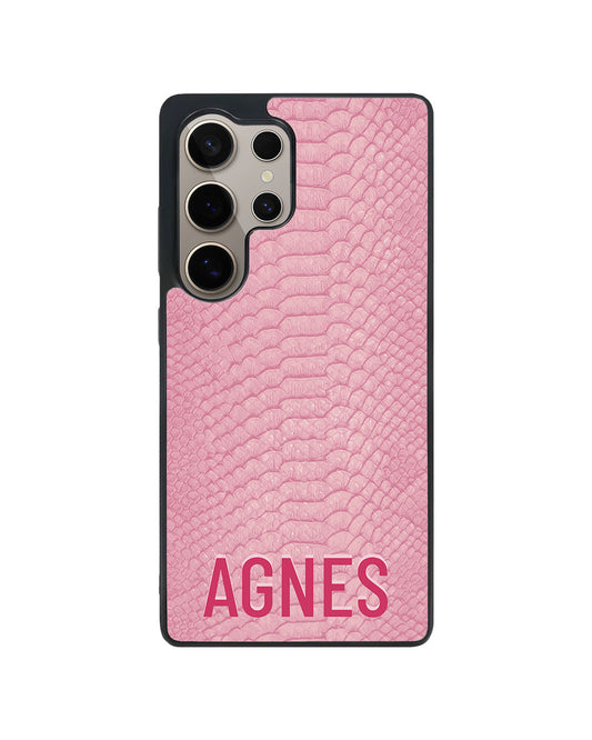 Android Premium Glam Case - Pink Serpentine