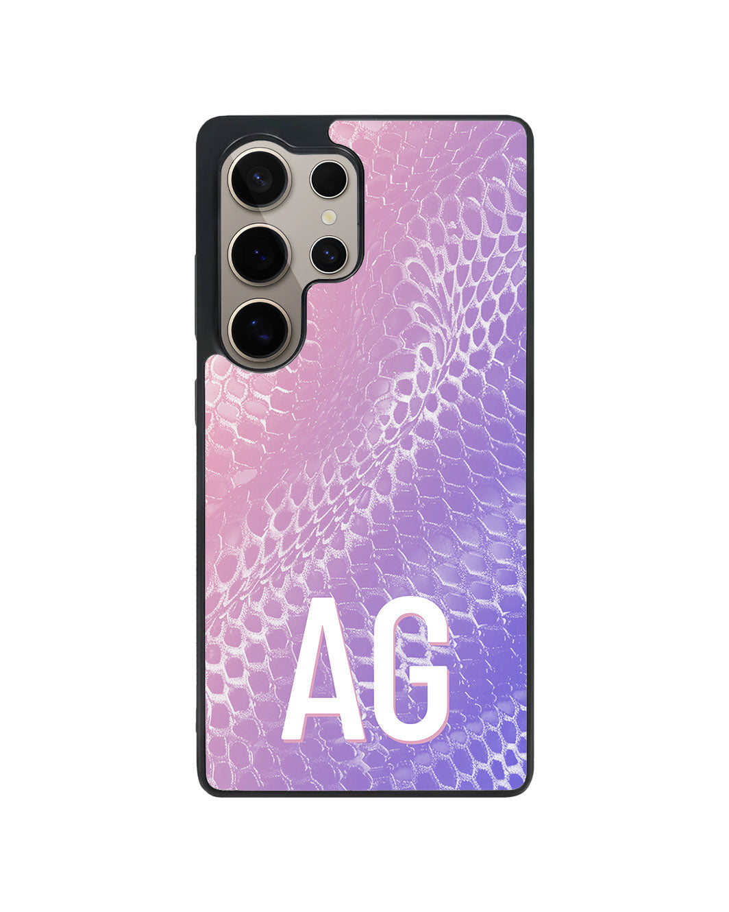 Android Premium Glam Case - Pink Lilac Serpentine