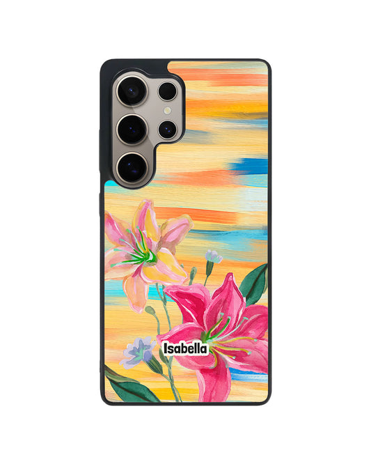 Android Premium Glam Case - Sunset Lily