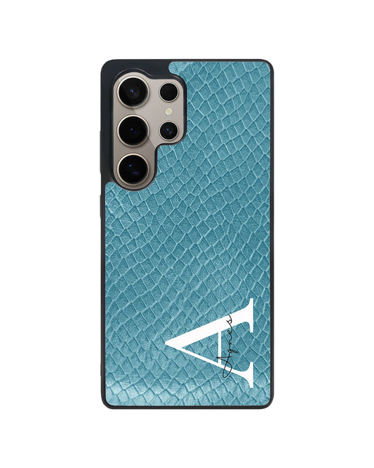 Android Premium Glam Case - Turquoise Serpentine