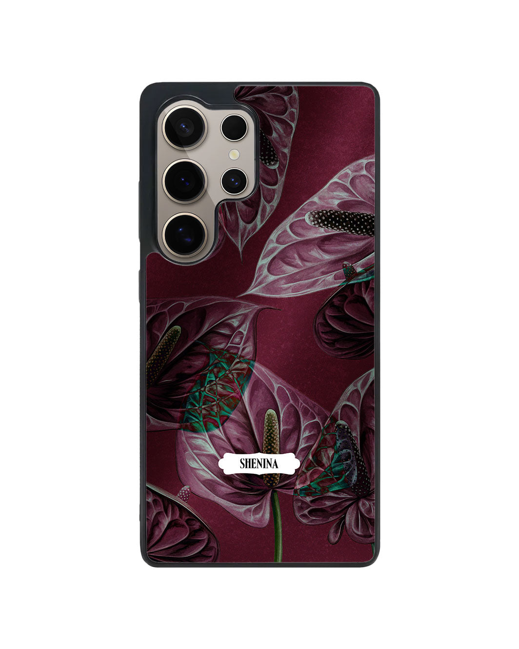 Android Premium Glam Case - Anthurium