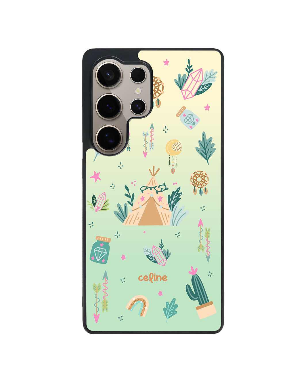 Android Premium Glam Case - Bohemian Greenland