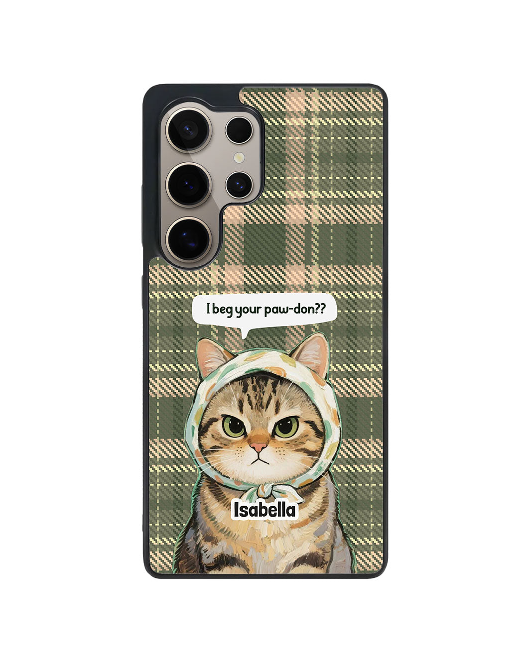 Android Premium Glam Case - I Beg ur Pawdon