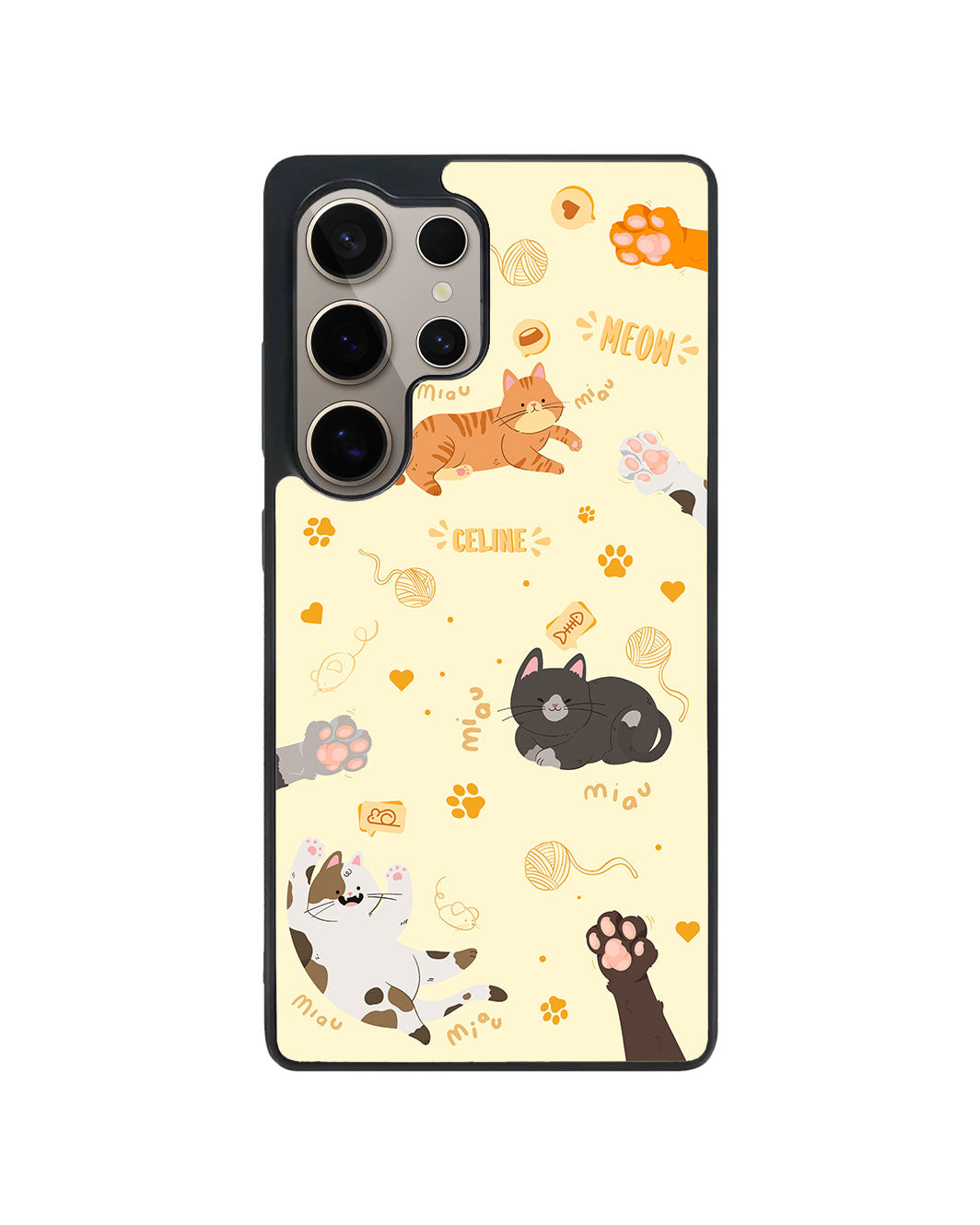 Android Premium Glam Case - Kitty