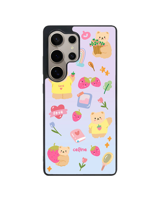 Android Premium Glam Case - Love Berry