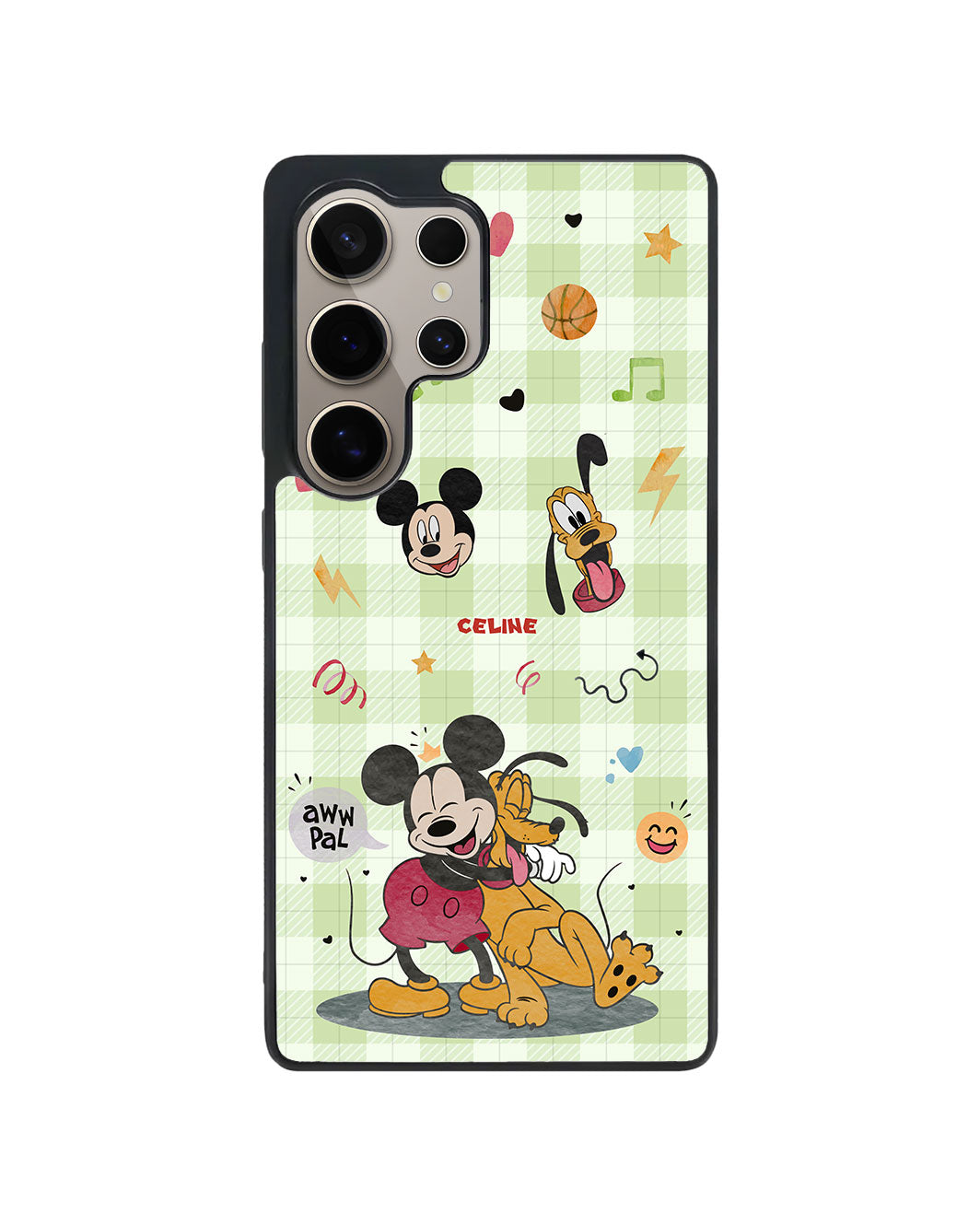 Android Premium Glam Case - Mickey Pal