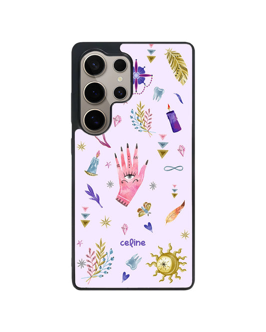 Android Premium Glam Case - Purple Boho