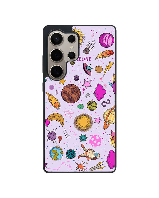 Android Premium Glam Case - Retro Space