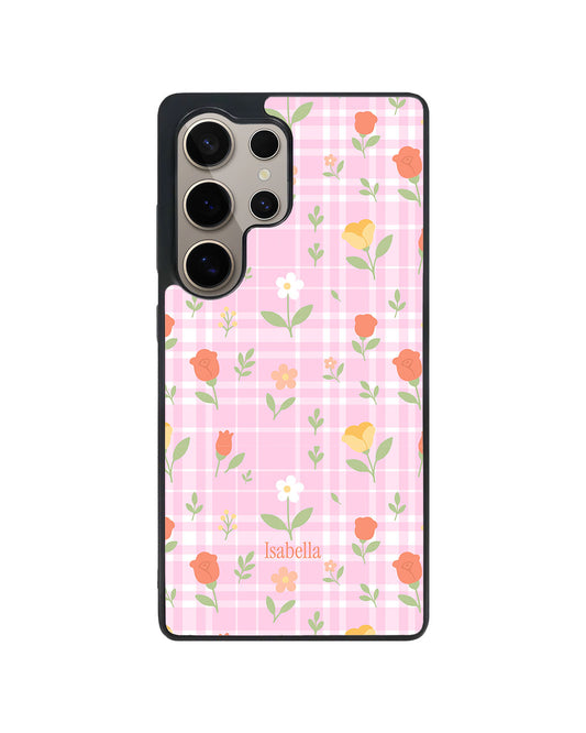 Android Premium Glam Case - Rosy Garden