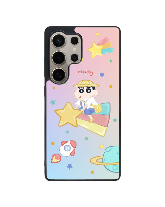 Android Premium Glam Case - Shinchan Sky