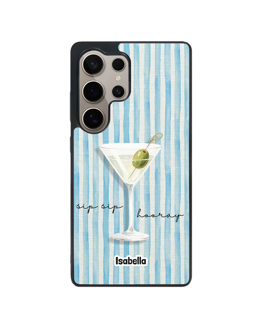 Android Premium Glam Case - Sip sip Hooray