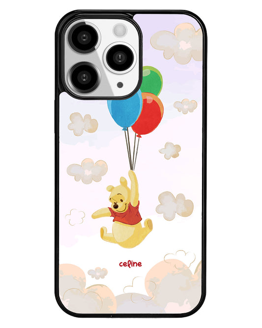 iPhone Premium Glam Case - Balloon Pooh