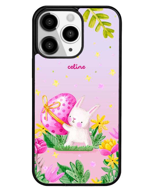 iPhone Premium Glam Case - Easter Bunny