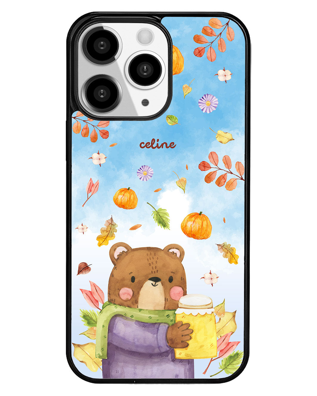 iPhone Premium Glam Case - Honey in Autimn