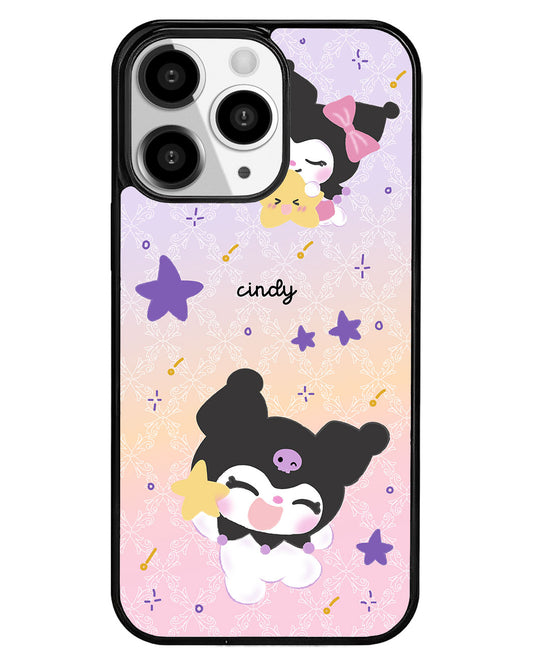iPhone Premium Glam Case - Kuromi Star