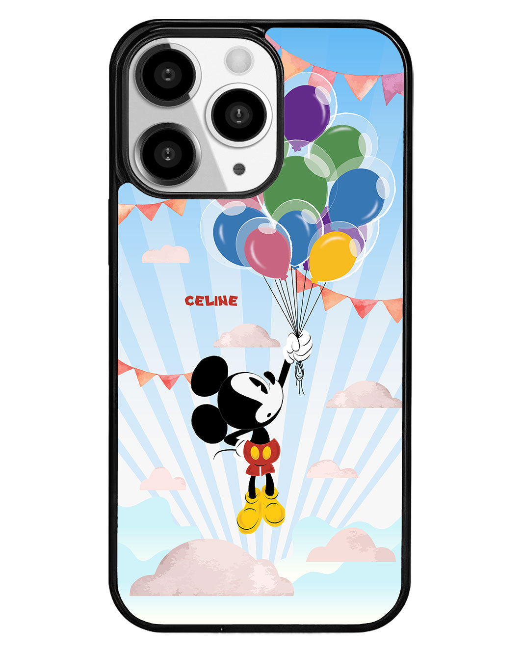 iPhone Premium Glam Case - Mickey Balloon