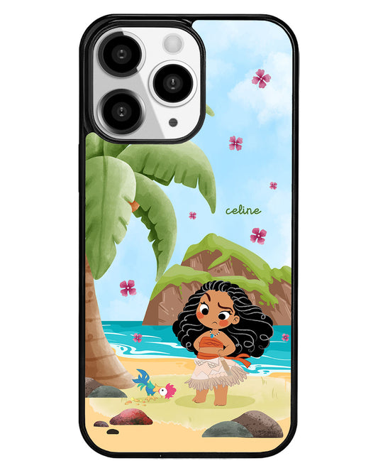iPhone Premium Glam Case - Moana Heihei
