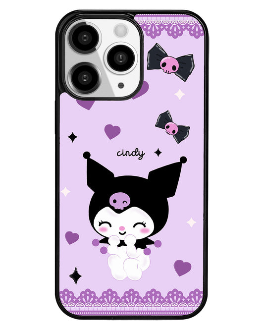 iPhone Premium Glam Case - Naughty Kuromi