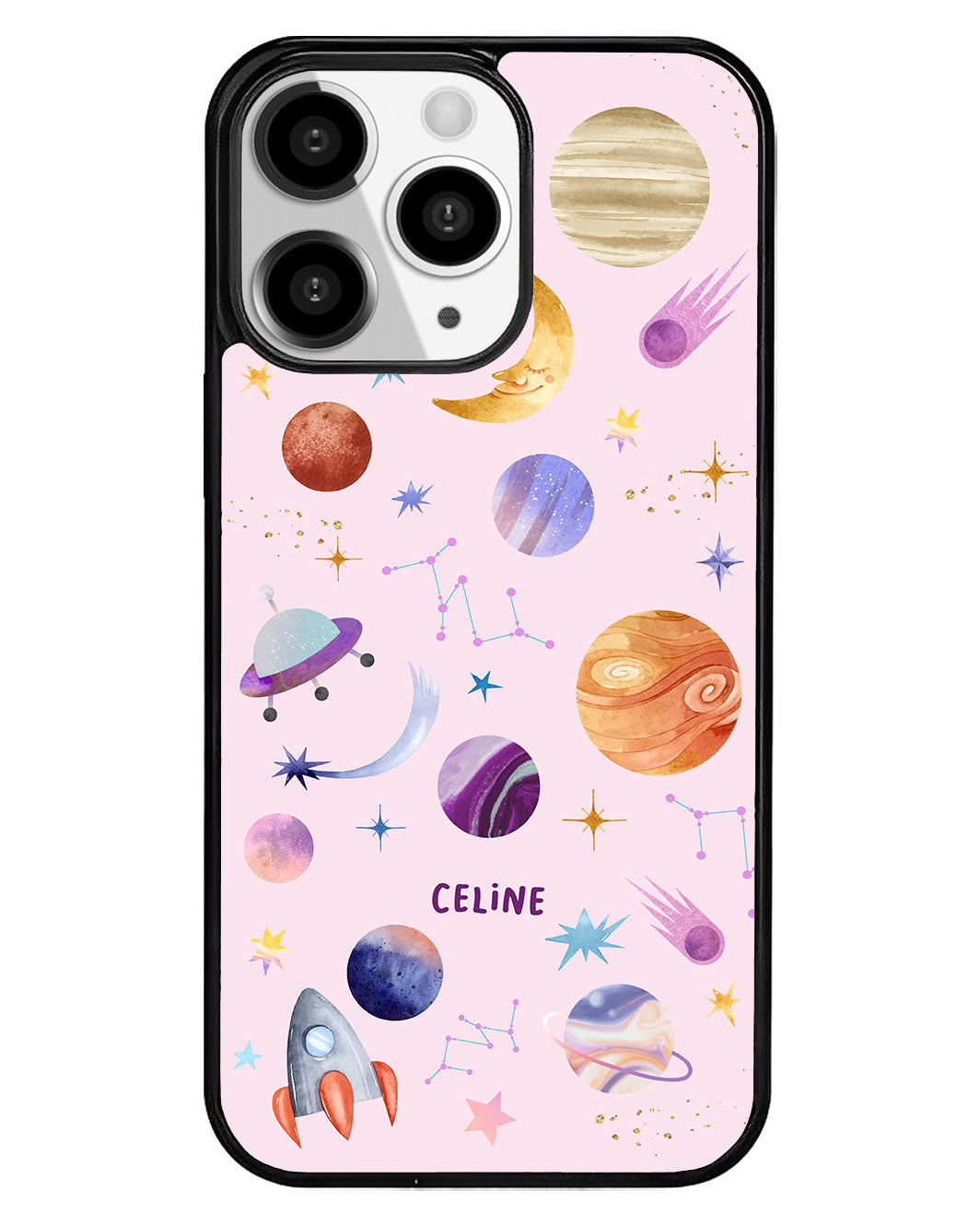 iPhone Premium Glam Case - Planetarium