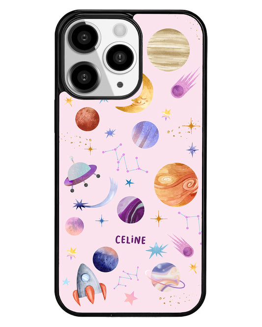 iPhone Premium Glam Case - Planetarium