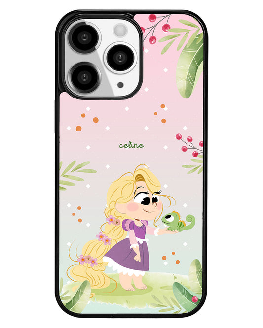 iPhone Premium Glam Case - Rapunzel Pascal